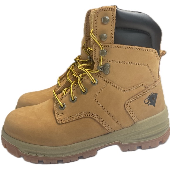 Herman Survivors - Men’s Steel Toe Leather Boots - Size 7 - Grizzly - Tan - NWT